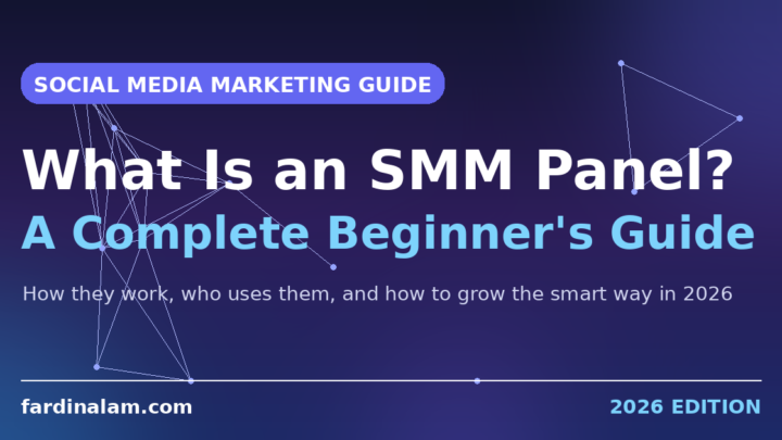 What Is an SMM Panel? A Complete Beginner’s Guide (2026)