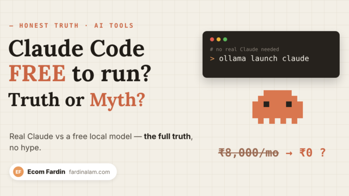 How to Run Claude Code for FREE: The Truth, the Myths and the Full Setup