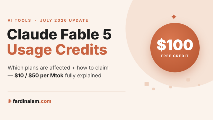 What Are Claude Fable 5 Usage Credits? Full Details of the $100 Free Credit Offer (2026)